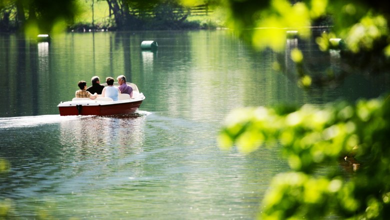 Motorbootfahrt am Erlaufsee, © Mostviertel Tourismus, weinfranz.at