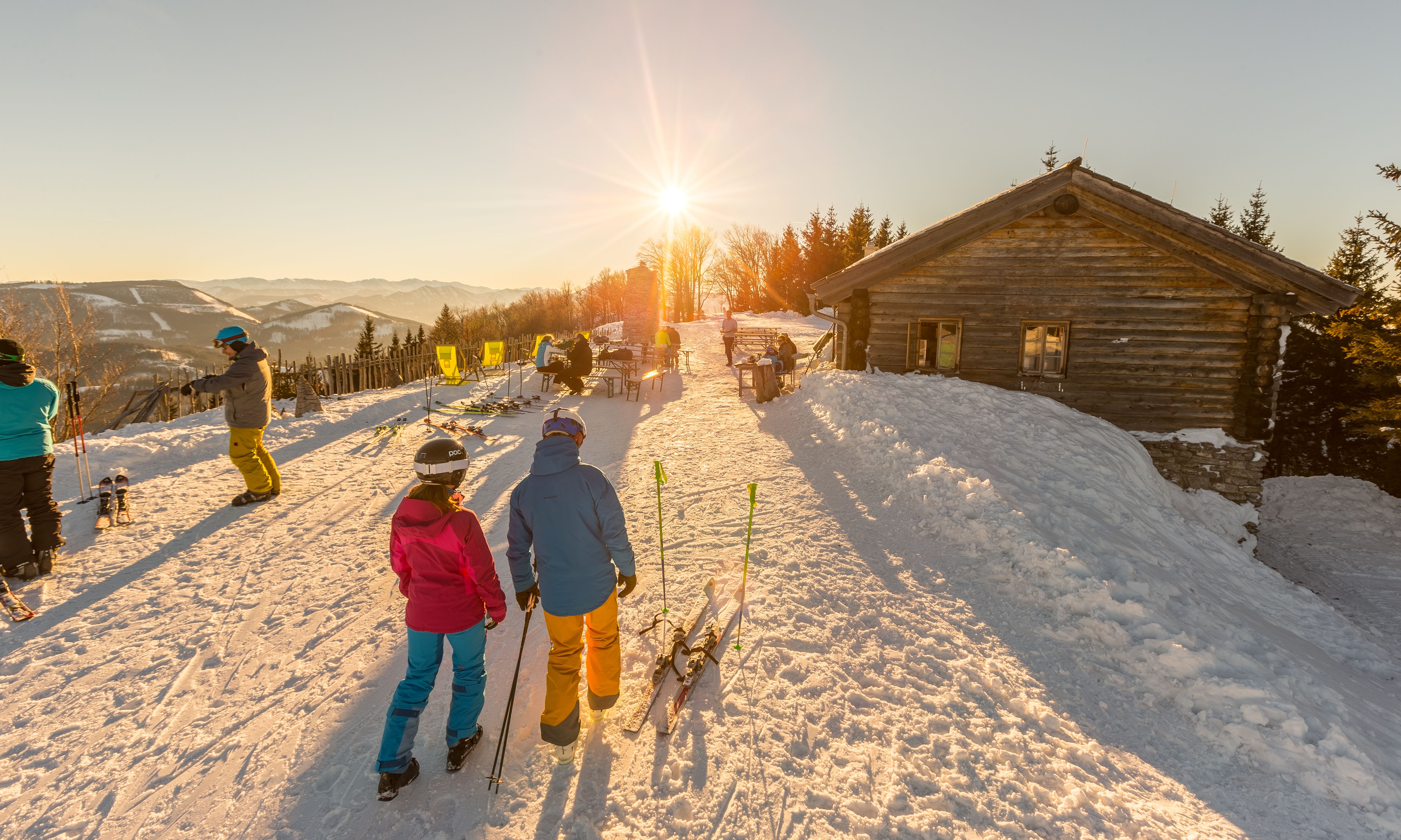 Sonnenuntergang Anna-Alm