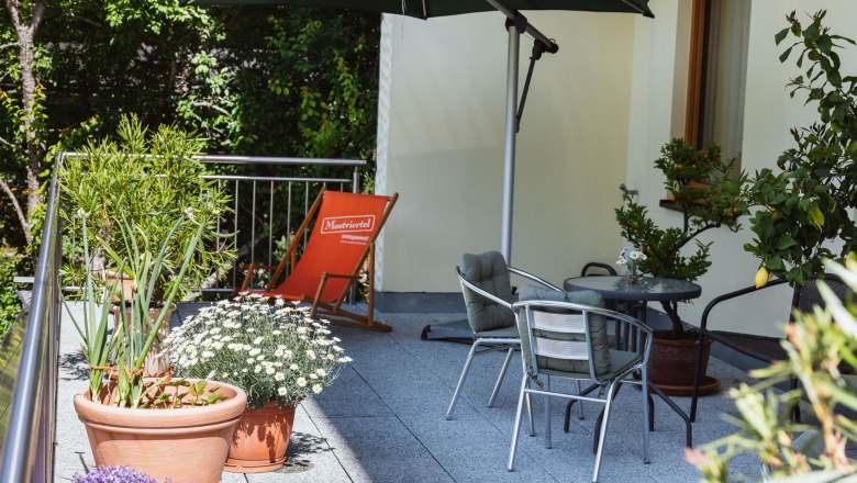 Pension Klug - Terrasse, &copy; Pension Klug - Fred Lindmoser