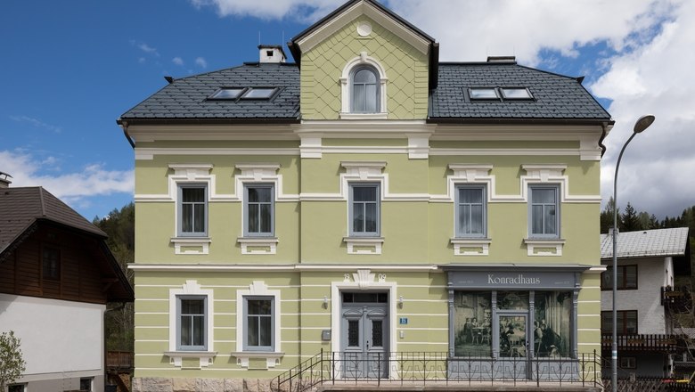 Konrad-Haus Außenansicht, © Konradhaus Entwicklungs GmbH Konrad-Haus Außenansicht, © Konradhaus Entwicklungs GmbH