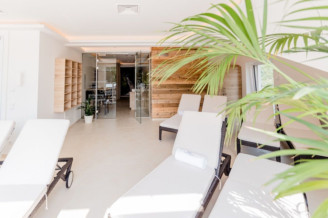 Hotel wellness area