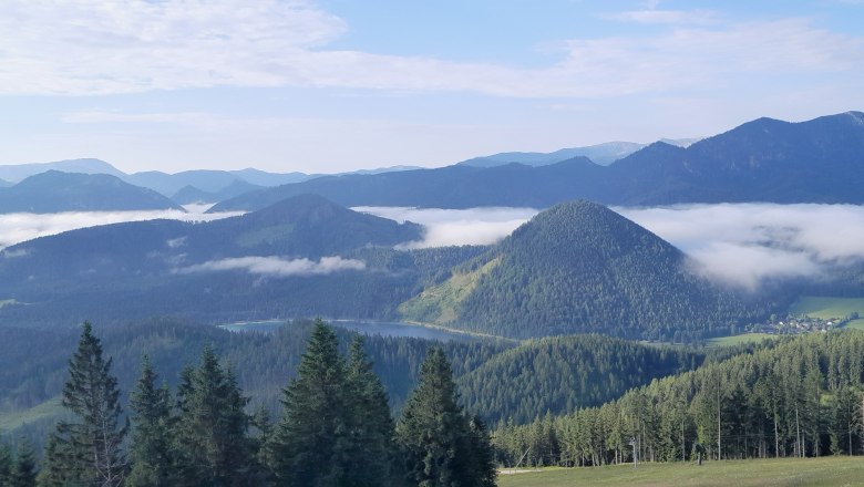 Ausblick vom Gasthof Zum B&auml;reneck, &copy; Gasthof Zum B&auml;reneck, Marion Plott