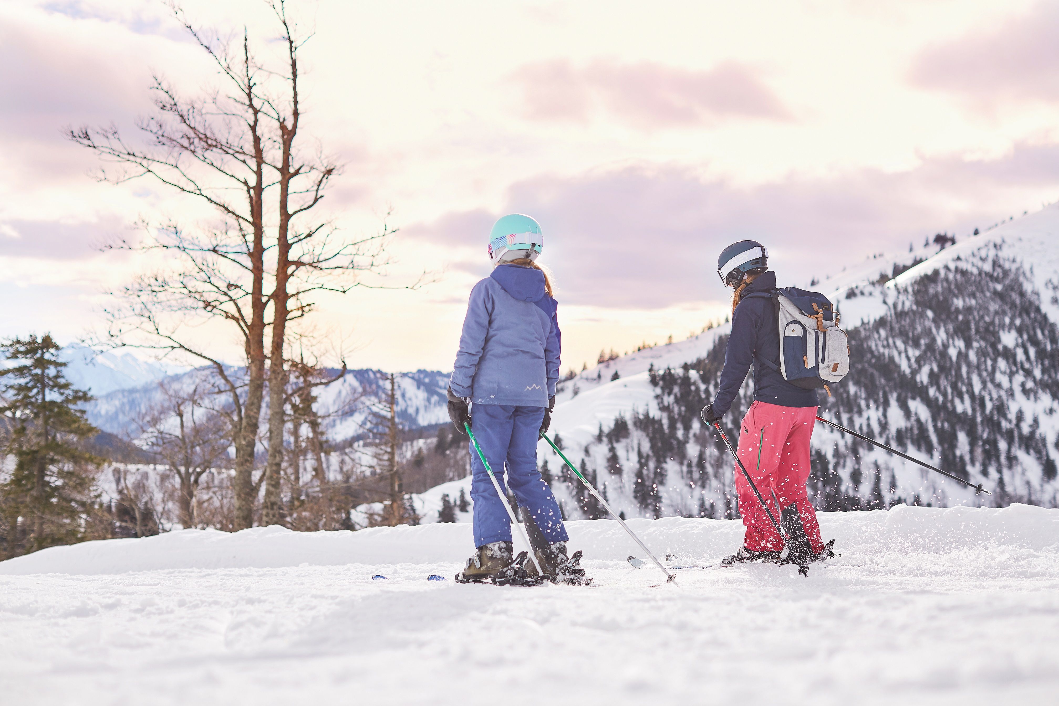 Skiing on the Ötscher