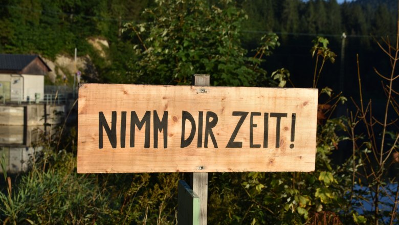Nimm dir Zeit, © Naturpark Ötscher-Tormäuer