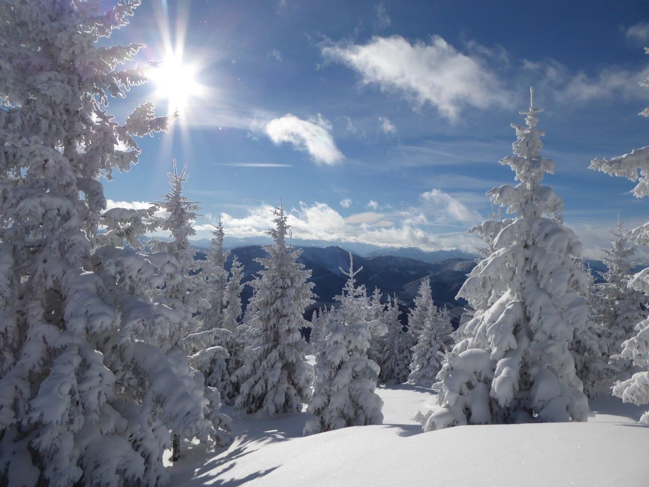 Fantastic view of the mountains
