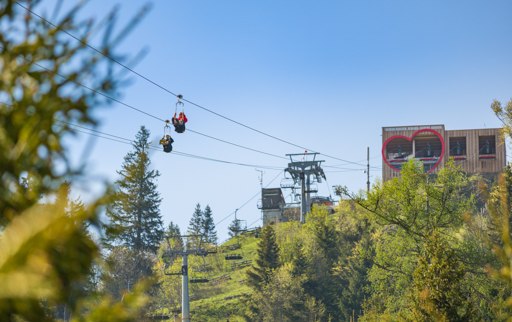 Zipline Annaberg, &copy; Martin F&uuml;l&ouml;p