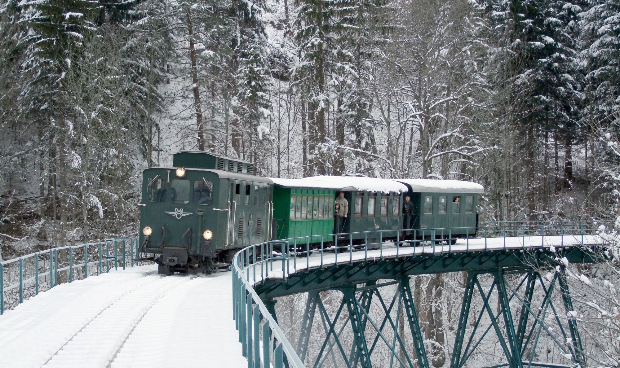 Ötscherland-Express im Winter