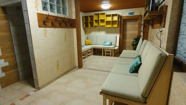 Im neu gestalteten Saunabereich ist Erholung garantiert., © Fam. Digruber