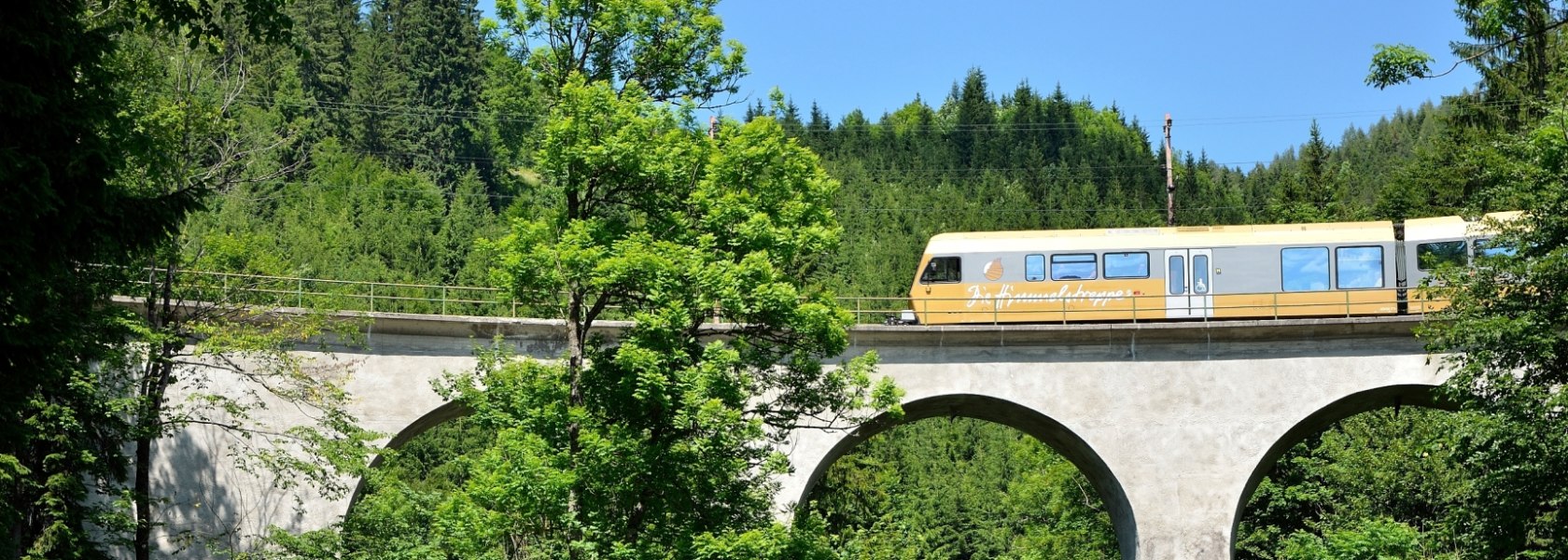 Mariazellerbahn am Viadukt, &copy; N&Ouml;VOG, Krippl