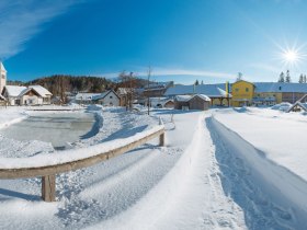 Mitterbach village square, &copy; TV Mitterbach / wegerbauer