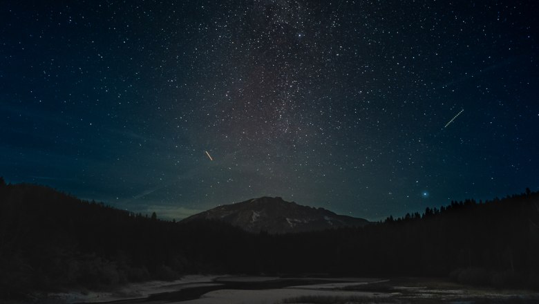 Sternenhimmel über Ötscher, © Ralf Waldhart