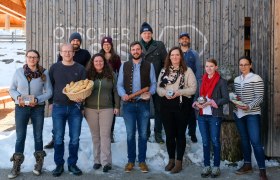 Gruppenfoto Winterlicher Bauernmarkt, © Jürgen Thoma
